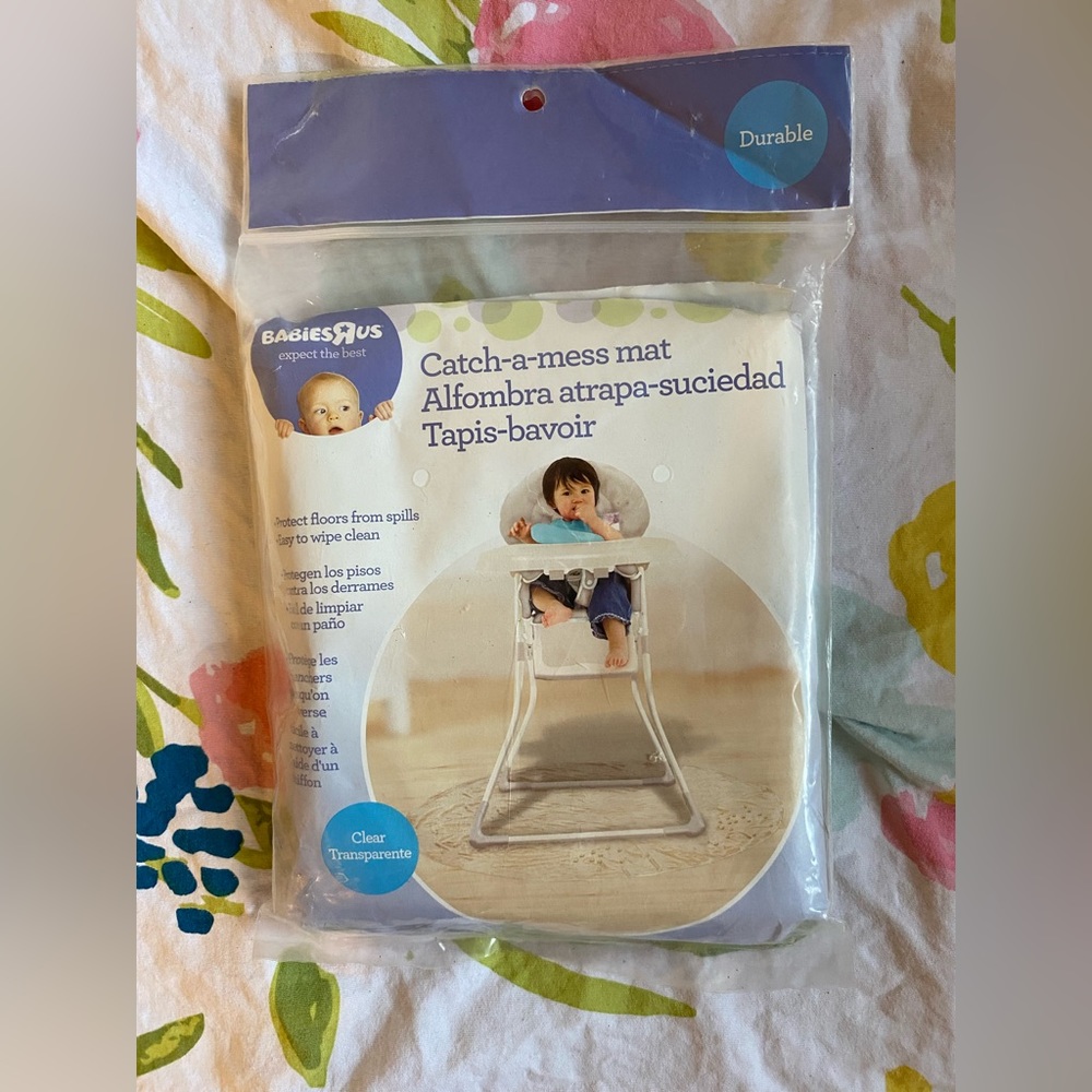 Catch A Mess Mat Durable (Clear)